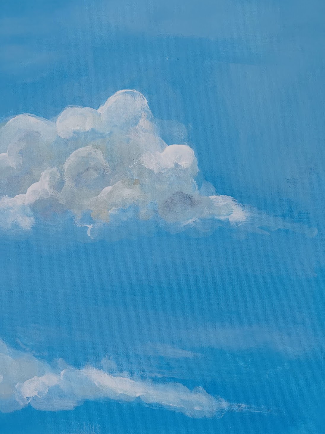 Alina Hahn - original abstraktes Öl/ Acryl Gemälde Window #3