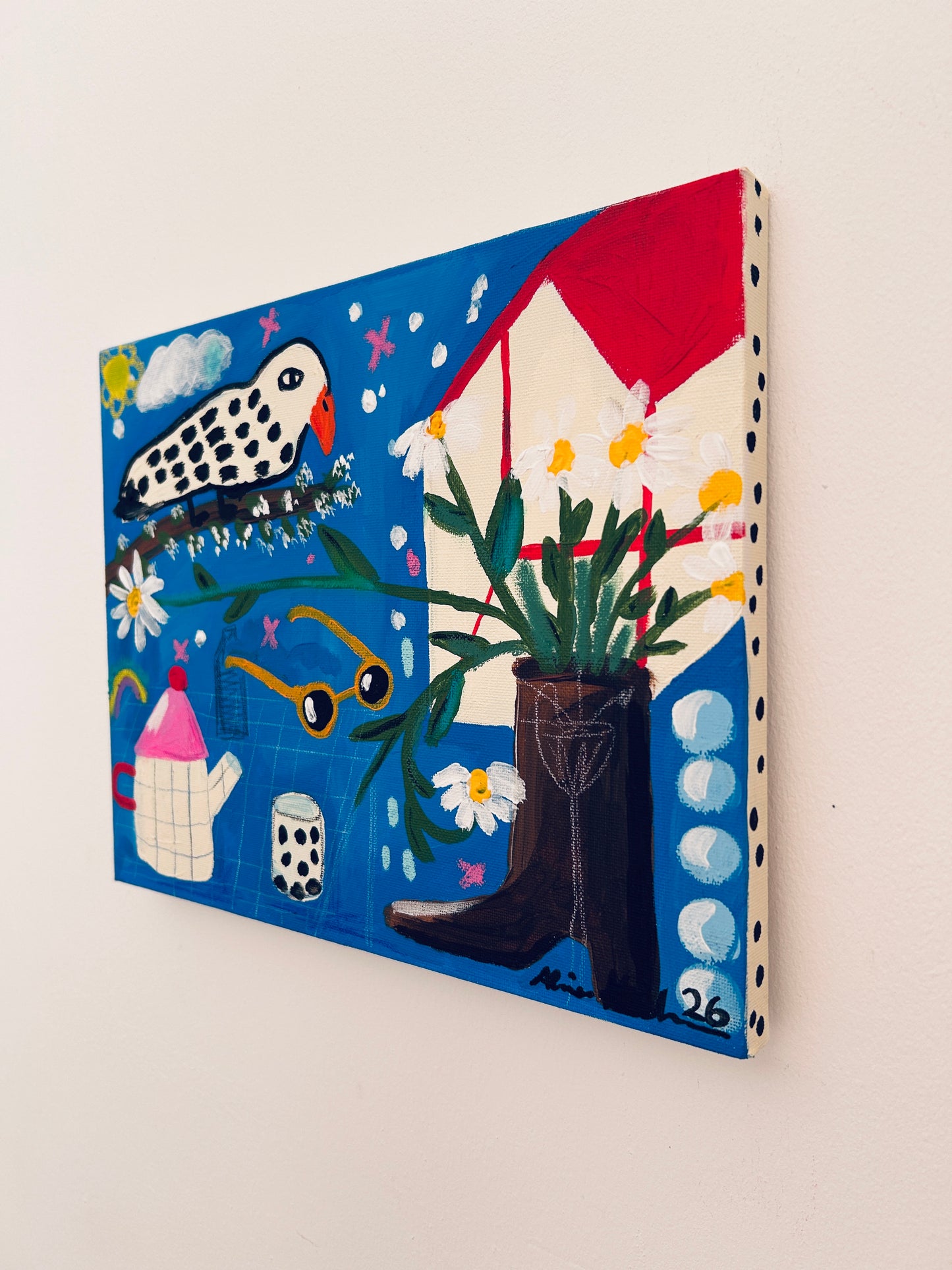 Home of grandma – Acryl, 30×24,5cm