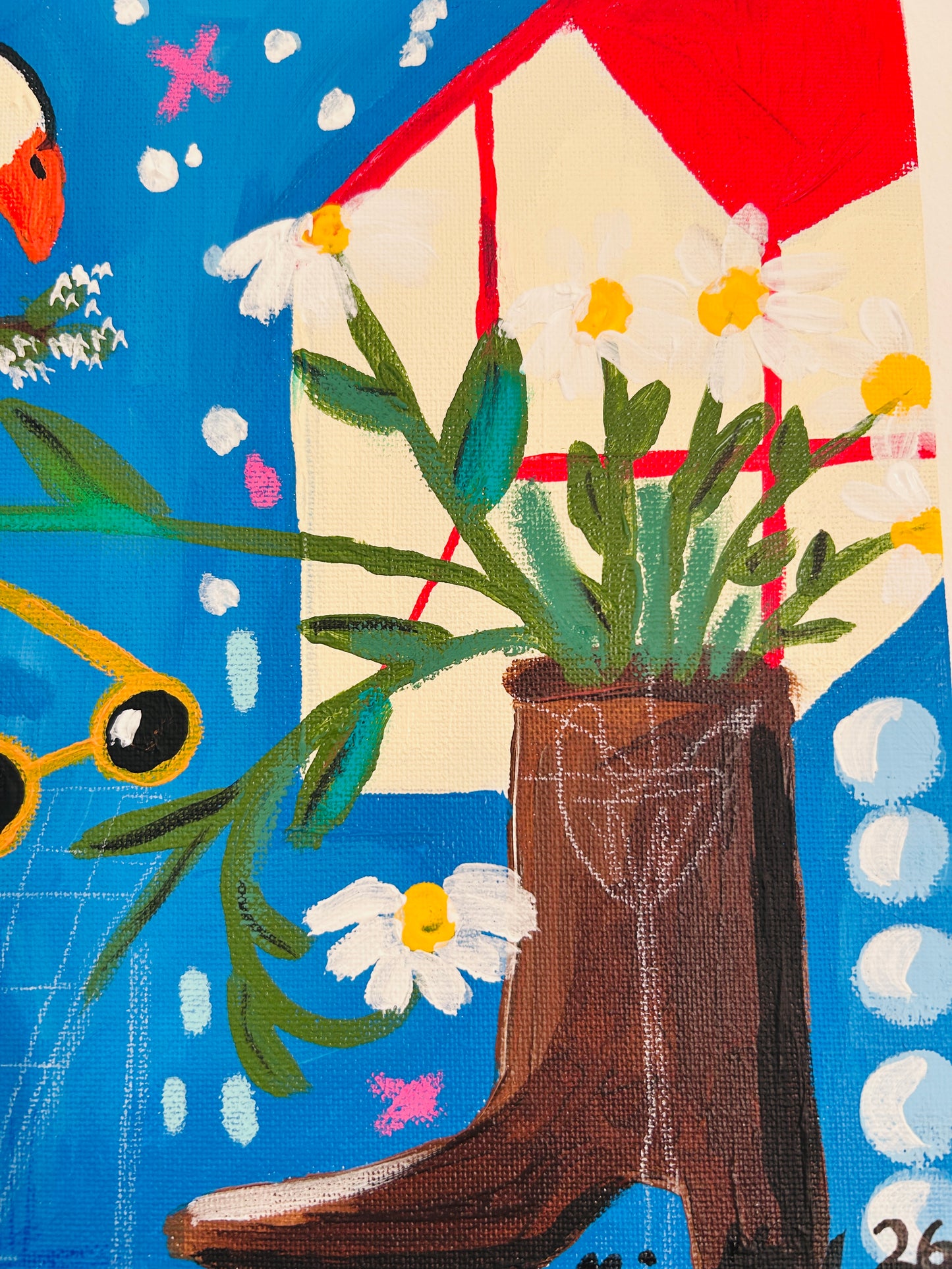 Home of grandma – Acryl, 30×24,5cm