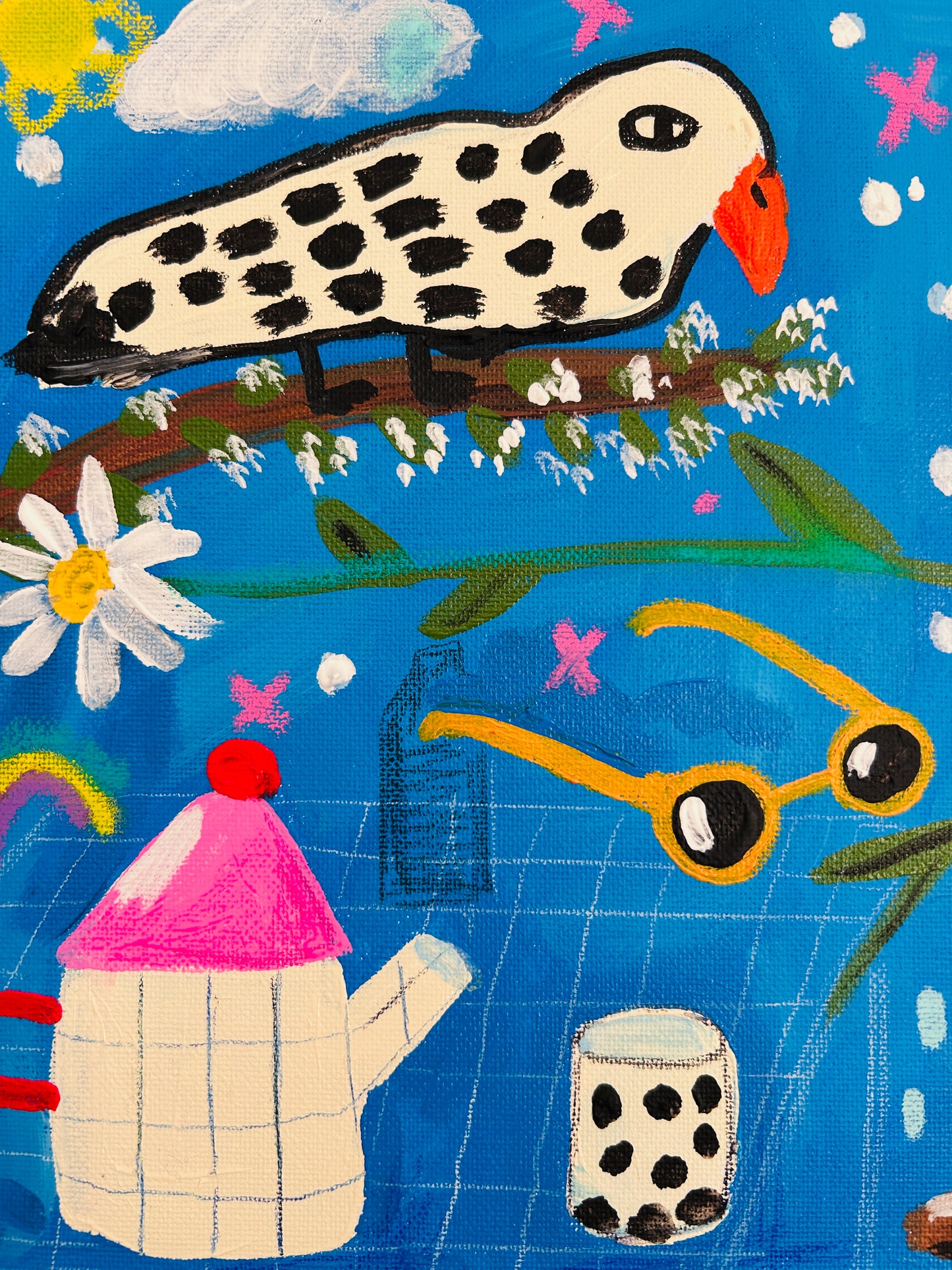 Home of grandma – Acryl, 30×24,5cm