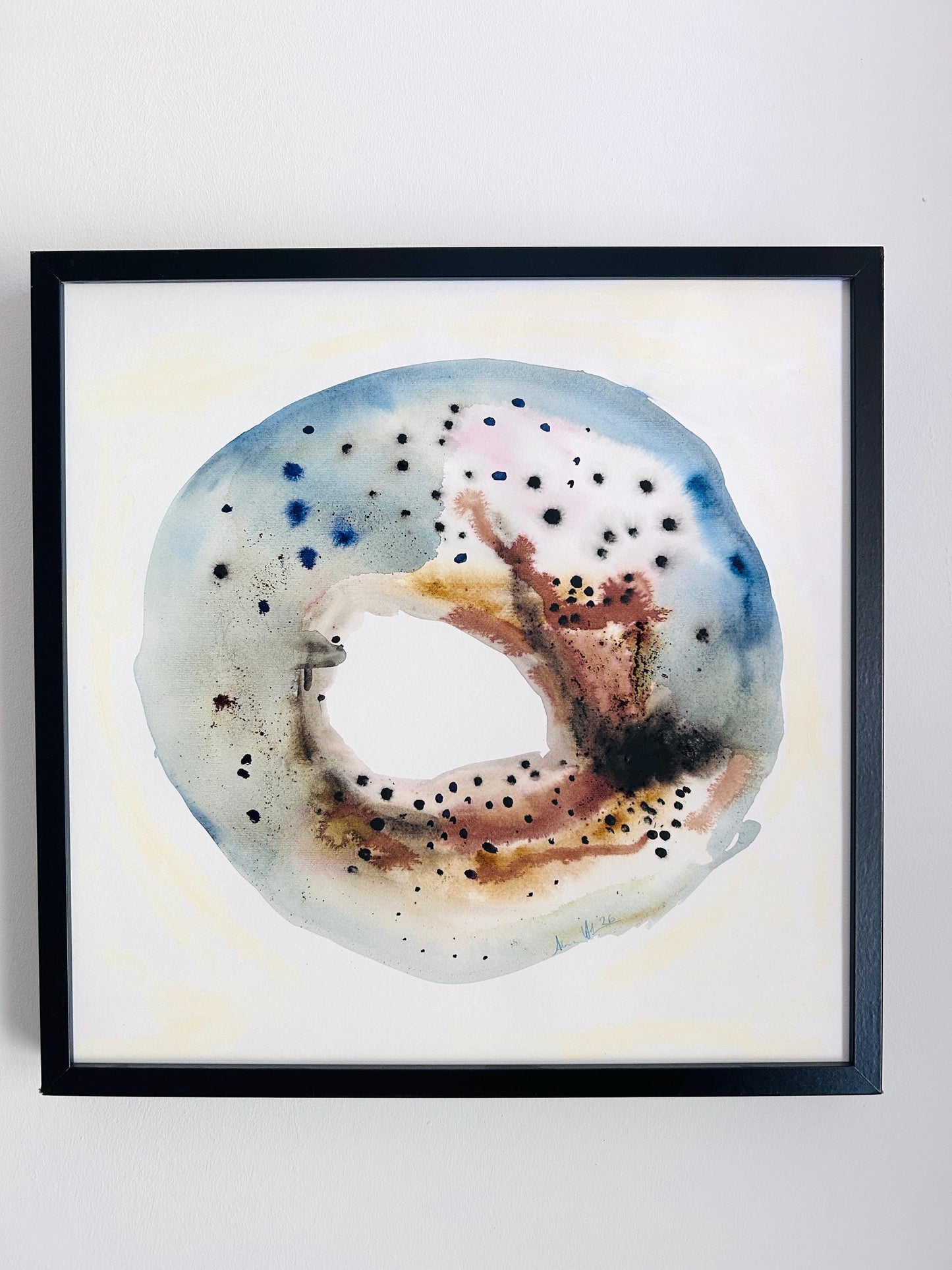 Abstraktes Aquarell Portal 1 – Studio Hahn